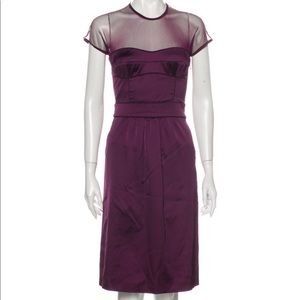 Burberry Purple Dress